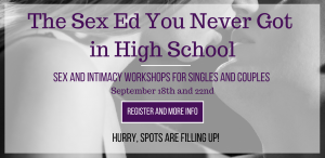 SEX AND INTIMACY WORKSHOP