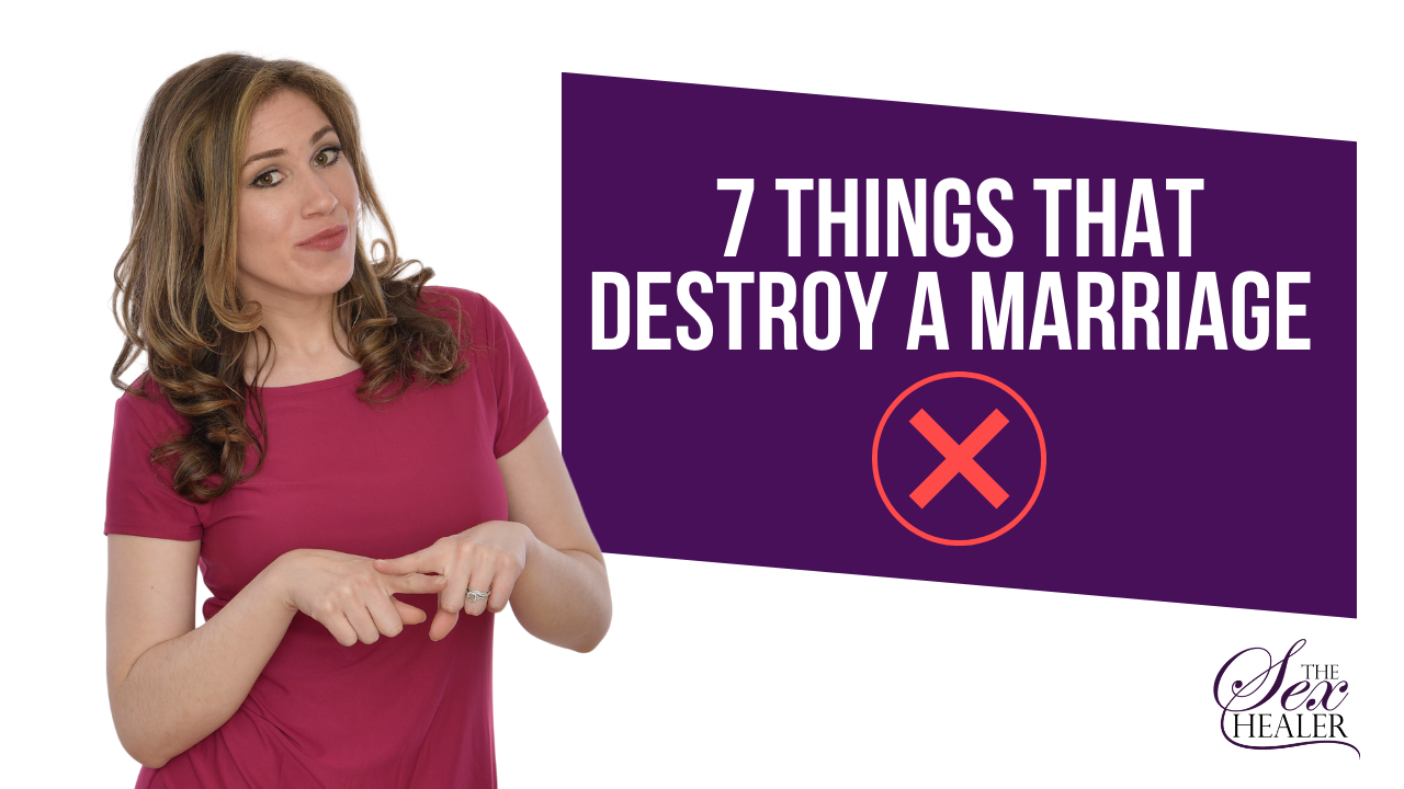 Things That Destroy A Marriage