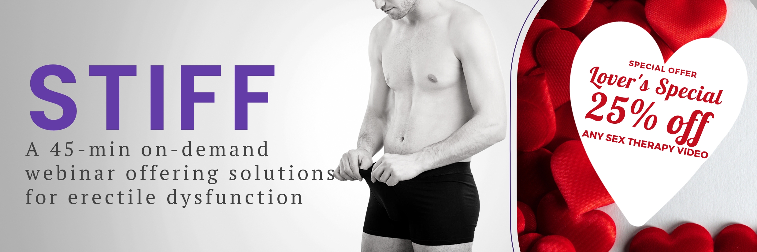 Erection Dysfunction Therapy On Demand Webinar 