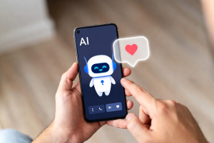 Can AI fall in love with a human