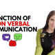 Function of Non verbal Communication