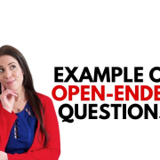 Example of Open Ended Questions